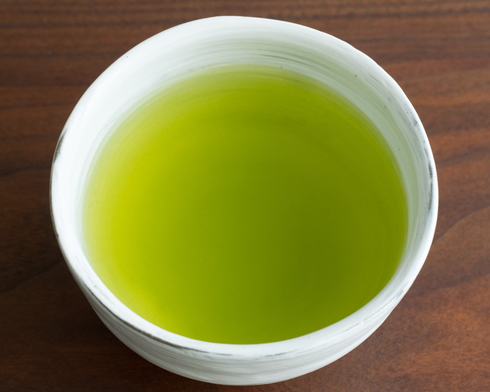 Thé vert en infusion